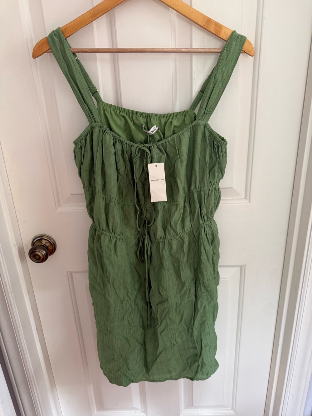 Abercrombie & Fitch Olive Green Sundress